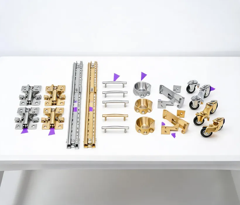 Richelieu cabinet hardware comparison lineup