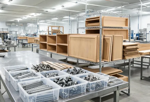 Furniture manufacturing hardware application
