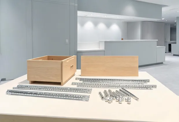 Commercial millwork hardware application