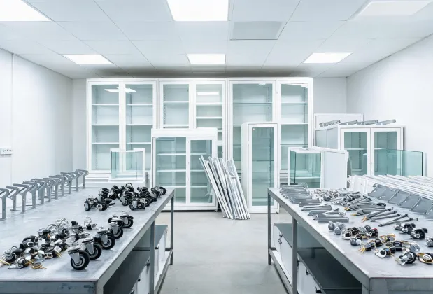 Retail fixture hardware application